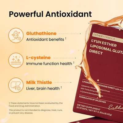 Liposomal Glutathione — 80mg Sublingual Strips