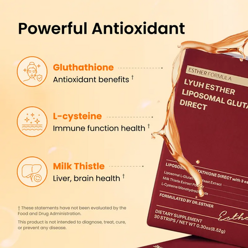 Liposomal Glutathione — 80mg Sublingual Strips